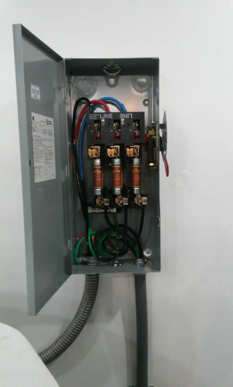 Three-phase disconnect switch installed for Electrical Wiring & Rewiring in Homedale
